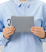 リフレクターポーチバッグ（M）でお安いオリジナルエコバッグを作成