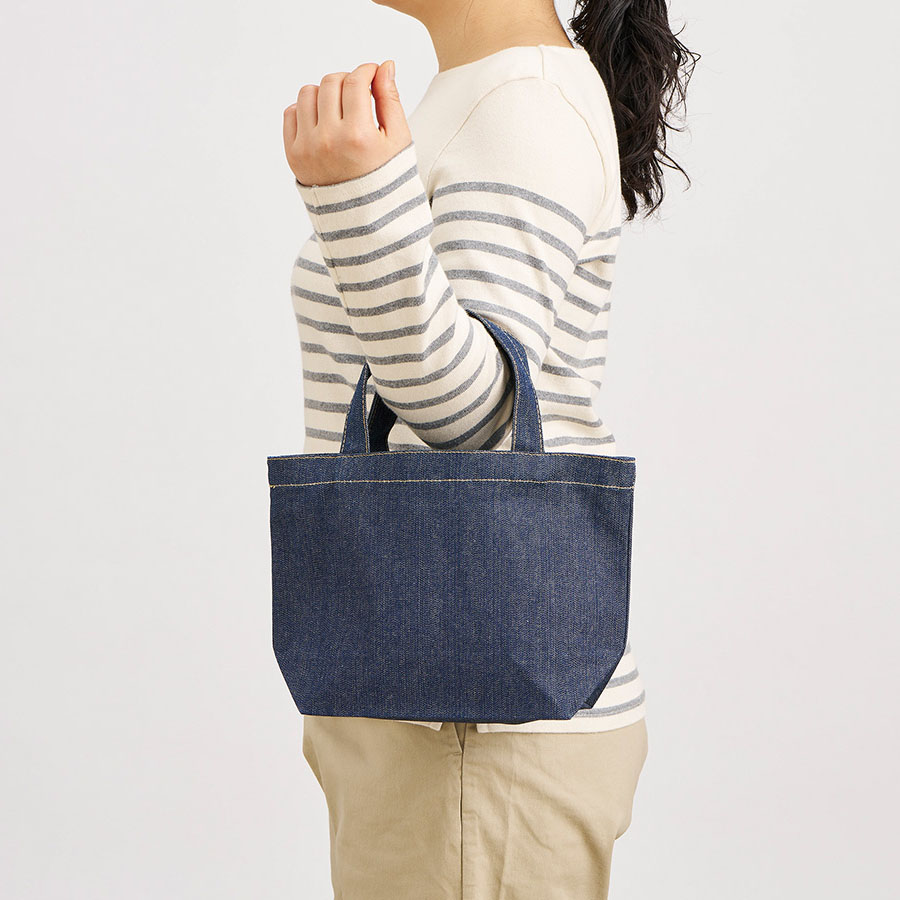 デニムトートバッグ(S) インディゴ