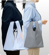 リフレクターマルシェバッグ（M）エコバッグでお安いオリジナルエコバッグを作成